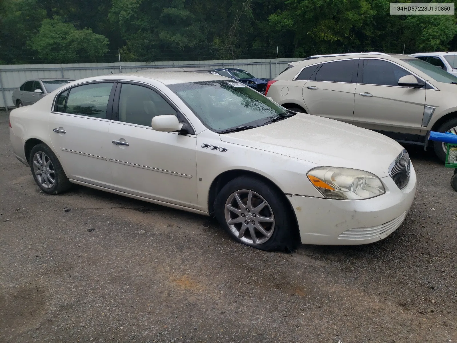 2008 Buick Lucerne Cxl VIN: 1G4HD57228U190850 Lot: 64088114