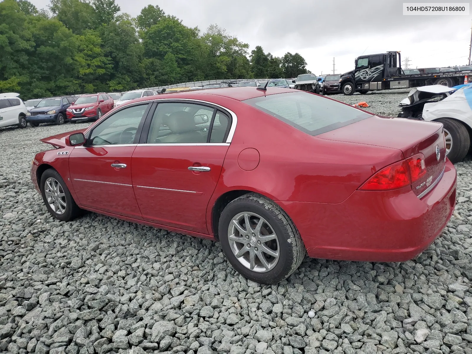 2008 Buick Lucerne Cxl VIN: 1G4HD57208U186800 Lot: 65935414