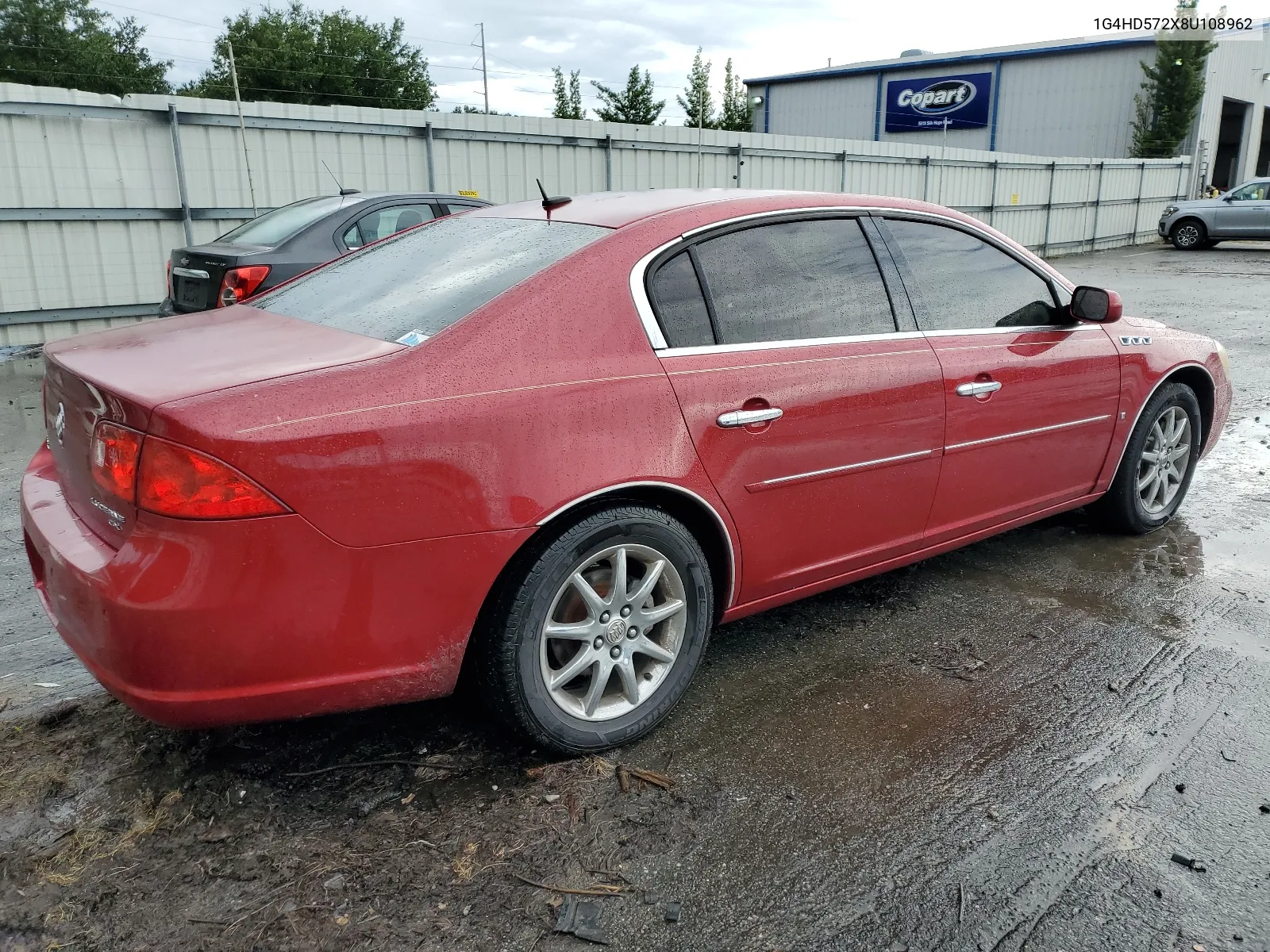 2008 Buick Lucerne Cxl VIN: 1G4HD572X8U108962 Lot: 66763894