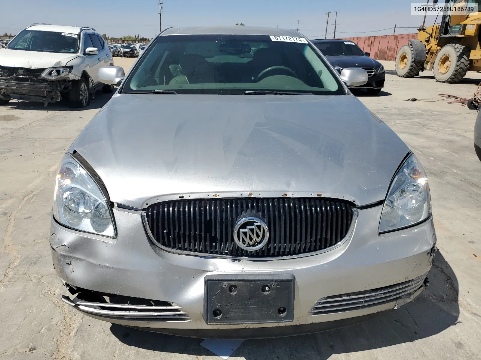 2008 Buick Lucerne Cxl VIN: 1G4HD57258U186789 Lot: 67172174