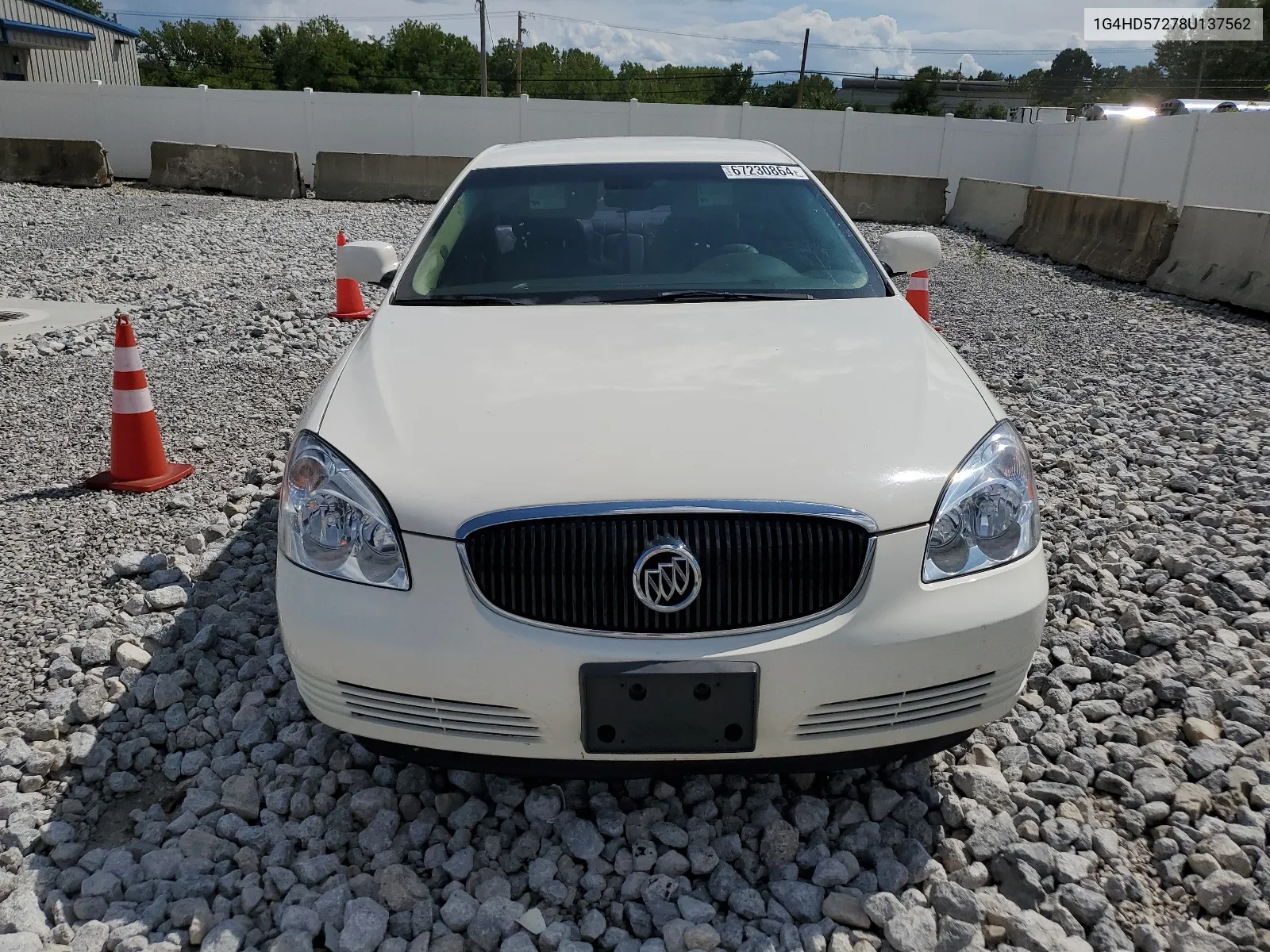 2008 Buick Lucerne Cxl VIN: 1G4HD57278U137562 Lot: 67230864