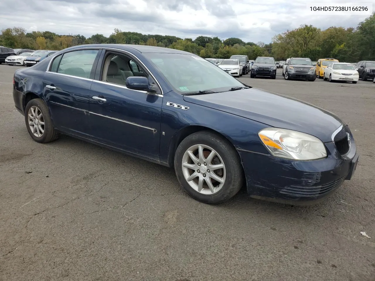 2008 Buick Lucerne Cxl VIN: 1G4HD57238U166296 Lot: 71238614