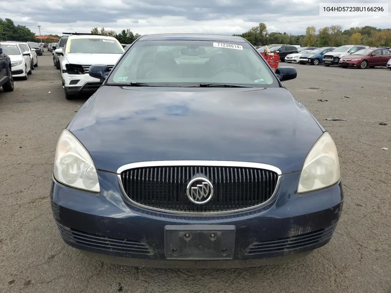 2008 Buick Lucerne Cxl VIN: 1G4HD57238U166296 Lot: 71238614