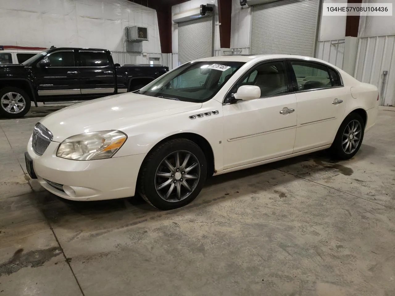 2008 Buick Lucerne Cxs VIN: 1G4HE57Y08U104436 Lot: 82787463