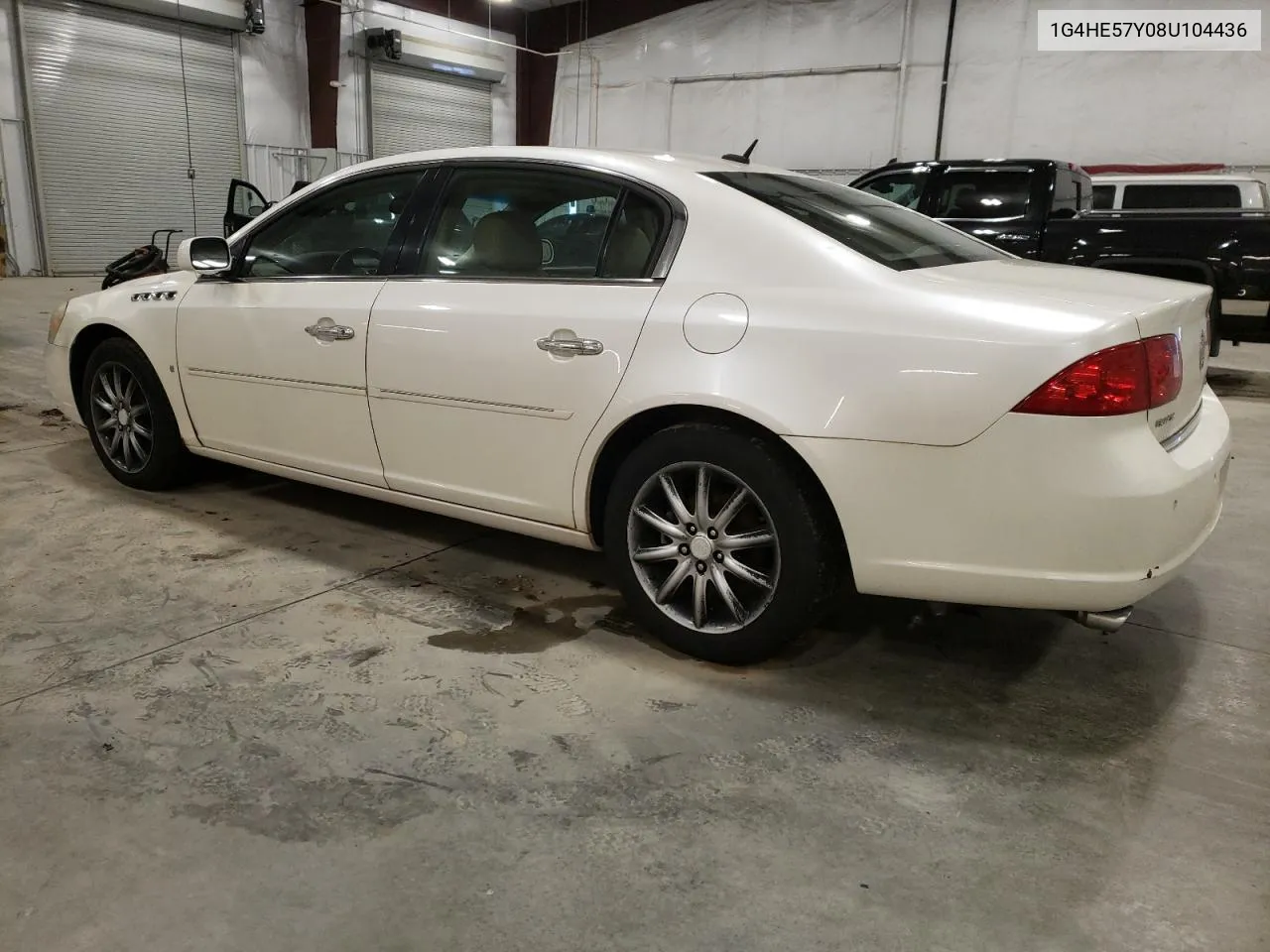 2008 Buick Lucerne Cxs VIN: 1G4HE57Y08U104436 Lot: 82787463