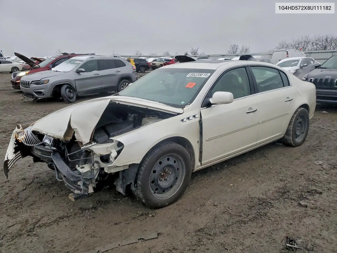 1G4HD572X8U111182 2008 Buick Lucerne Cxl