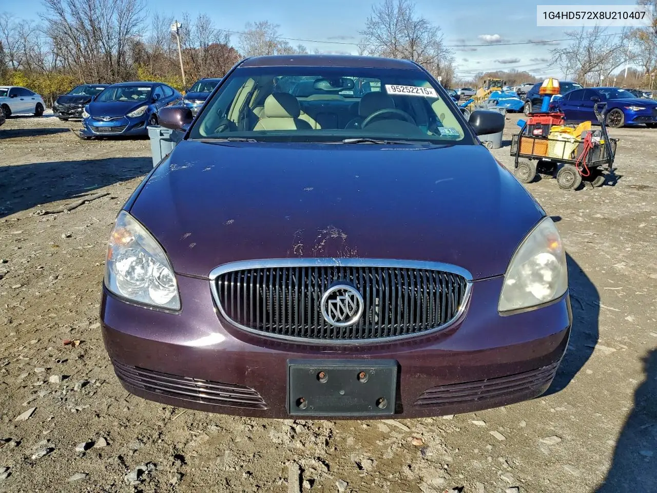 1G4HD572X8U210407 2008 Buick Lucerne Cxl