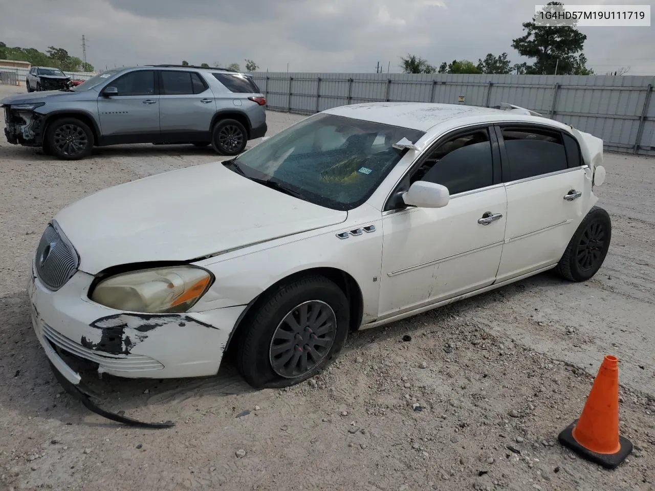 1G4HD57M19U111719 2009 Buick Lucerne Cxl