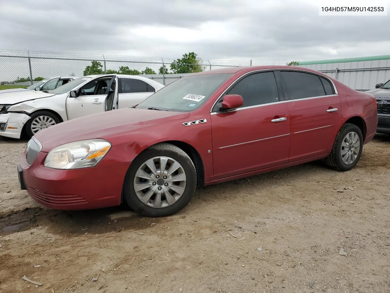 2009 Buick Lucerne Cxl VIN: 1G4HD57M59U142553 Lot: 50960314