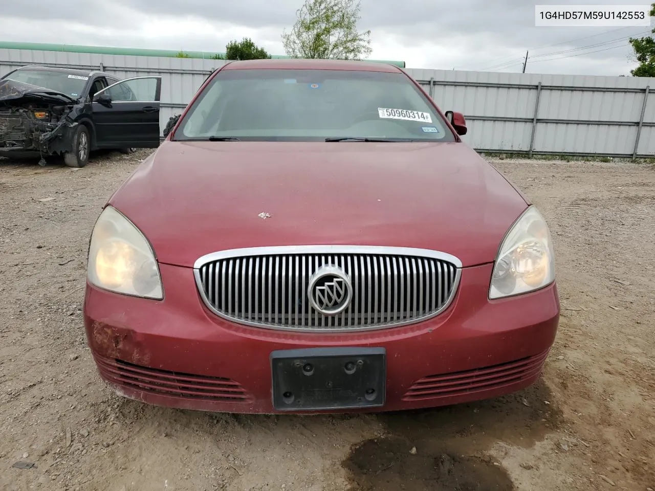 2009 Buick Lucerne Cxl VIN: 1G4HD57M59U142553 Lot: 50960314