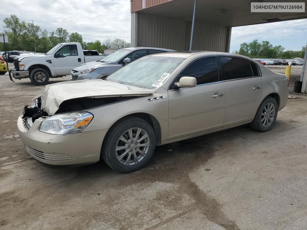 2009 Buick Lucerne Cxl VIN: 1G4HD57M79U126984 Lot: 53679744