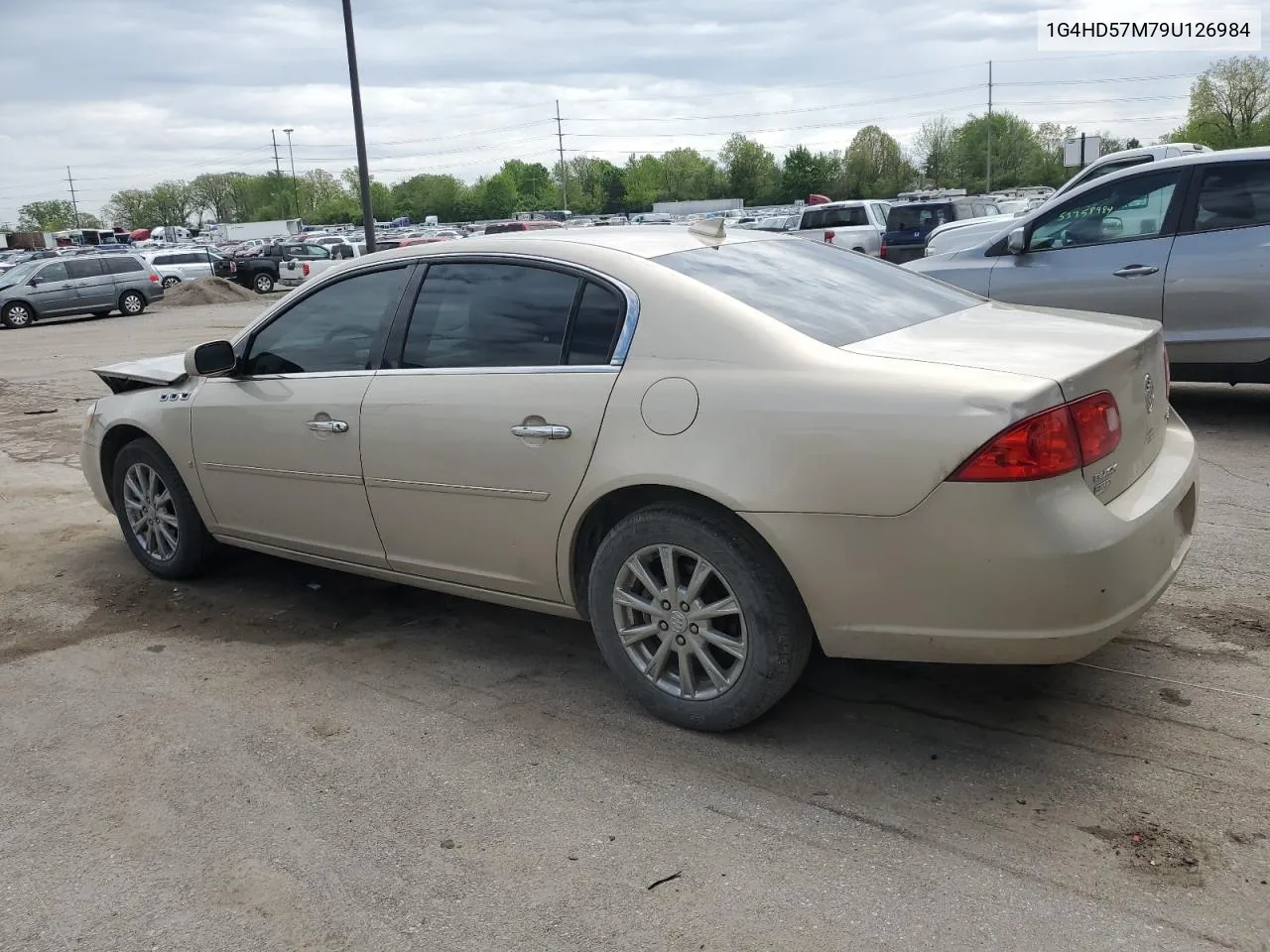 2009 Buick Lucerne Cxl VIN: 1G4HD57M79U126984 Lot: 53679744