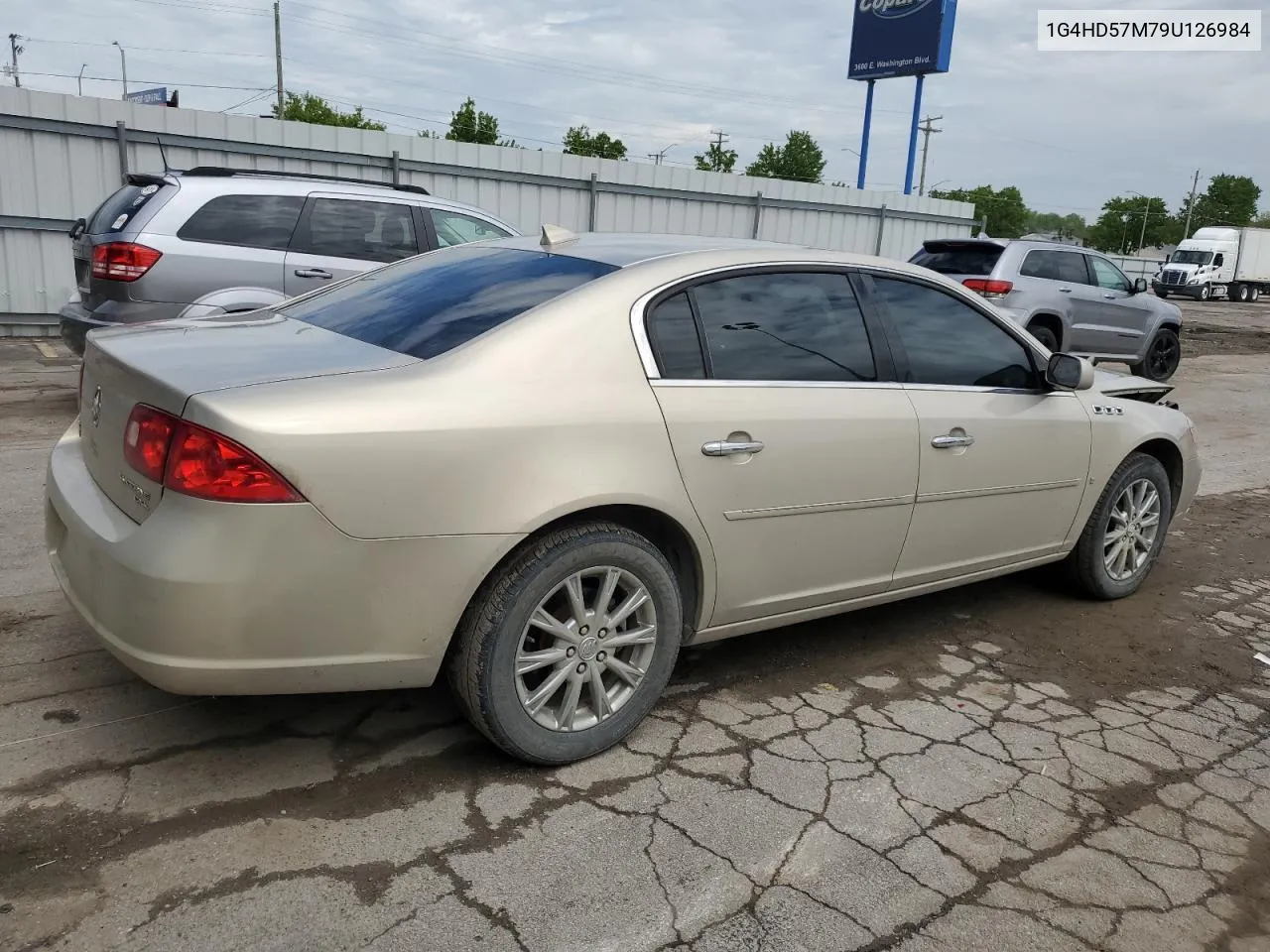 2009 Buick Lucerne Cxl VIN: 1G4HD57M79U126984 Lot: 53679744