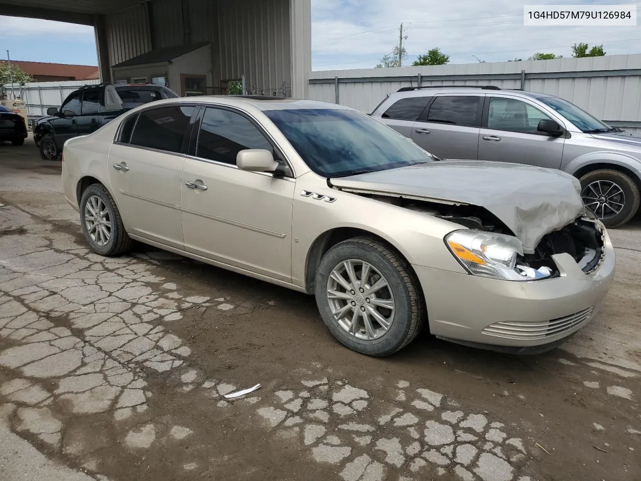 2009 Buick Lucerne Cxl VIN: 1G4HD57M79U126984 Lot: 53679744