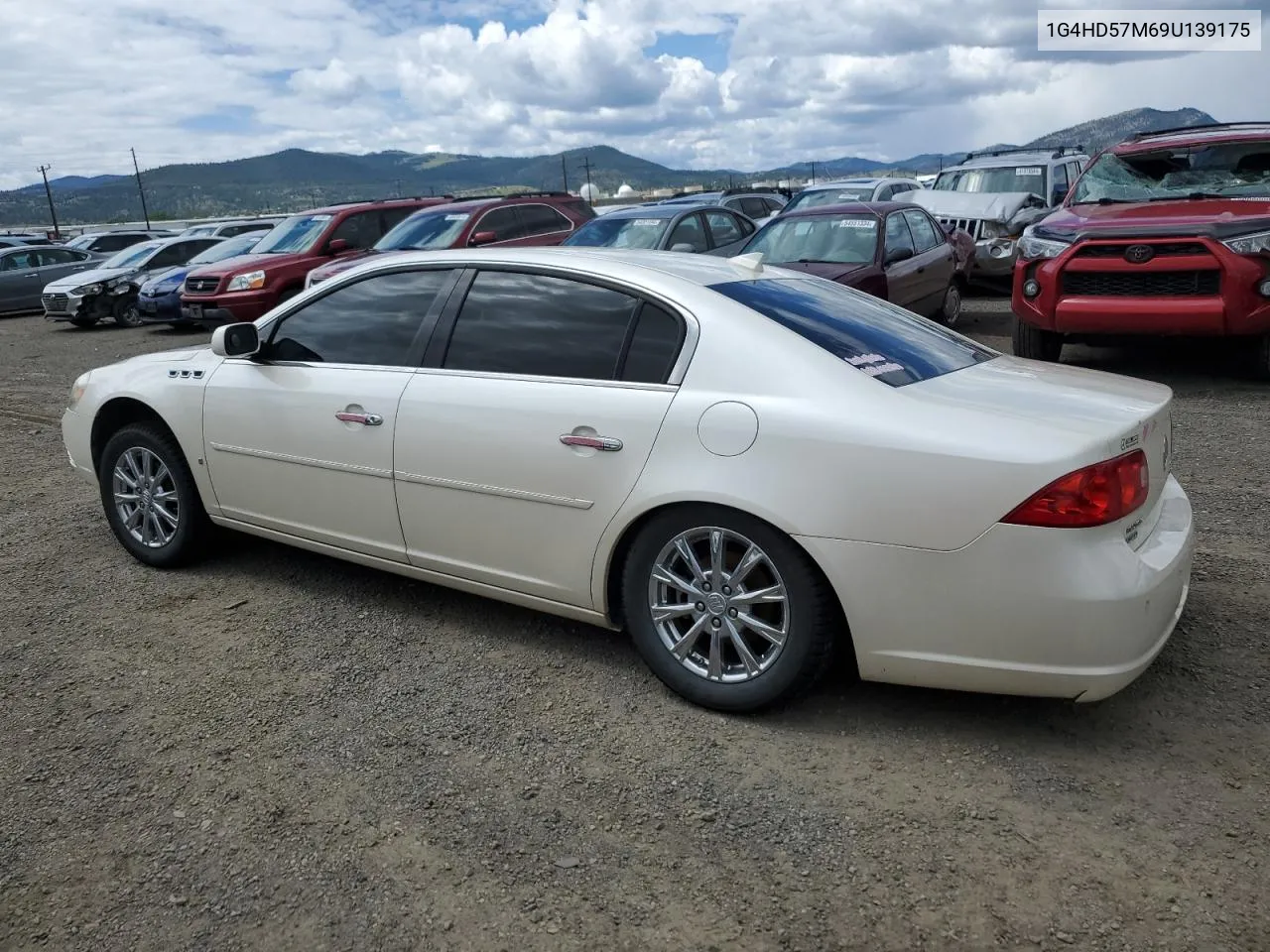 2009 Buick Lucerne Cxl VIN: 1G4HD57M69U139175 Lot: 54553434