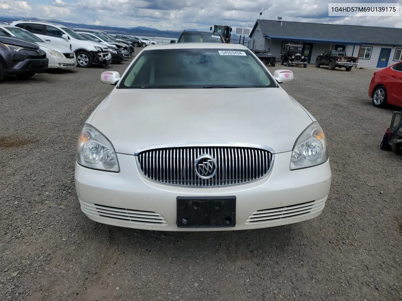 2009 Buick Lucerne Cxl VIN: 1G4HD57M69U139175 Lot: 54553434