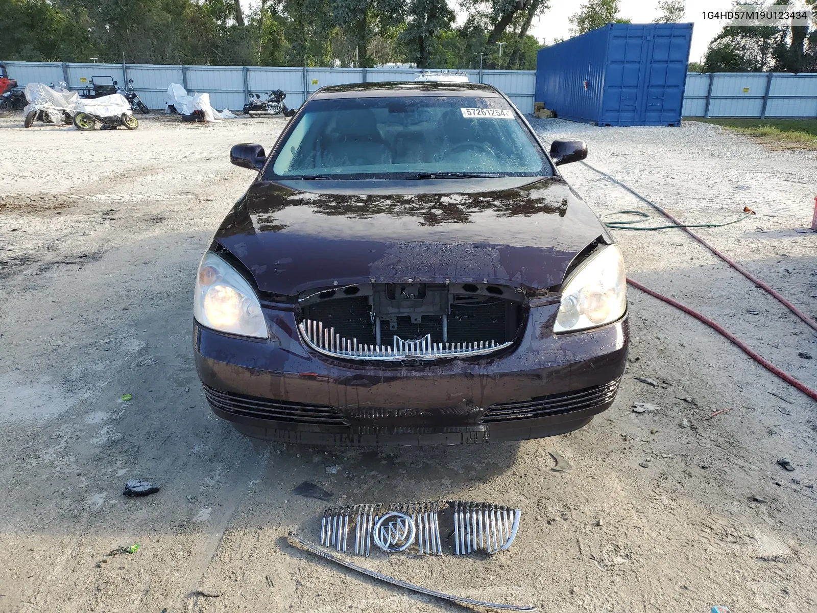 2009 Buick Lucerne Cxl VIN: 1G4HD57M19U123434 Lot: 57261254