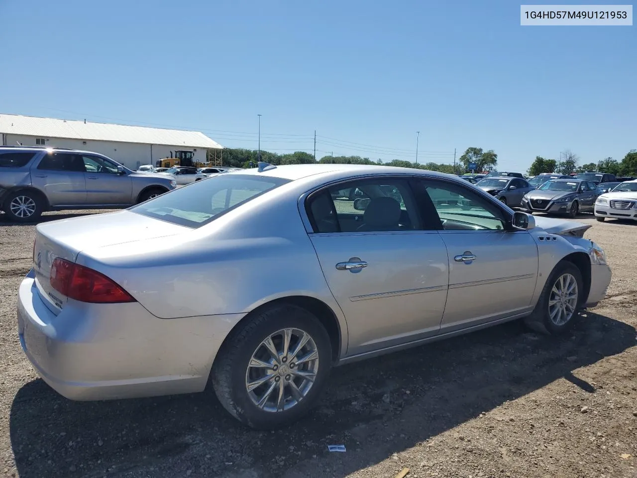 2009 Buick Lucerne Cxl VIN: 1G4HD57M49U121953 Lot: 57721764