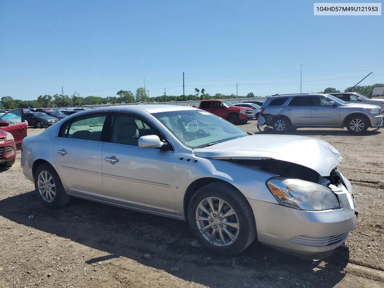 2009 Buick Lucerne Cxl VIN: 1G4HD57M49U121953 Lot: 57721764