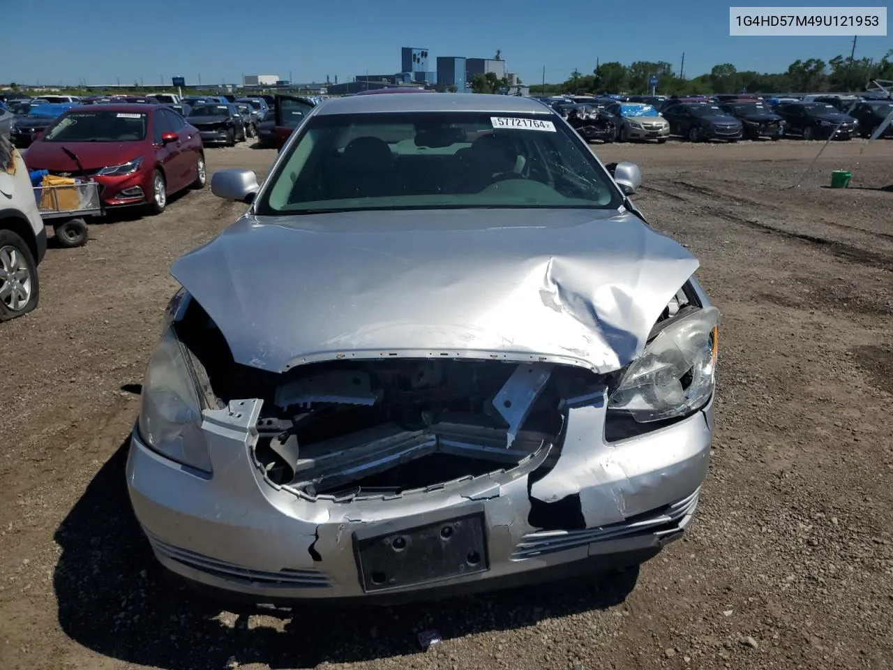 2009 Buick Lucerne Cxl VIN: 1G4HD57M49U121953 Lot: 57721764