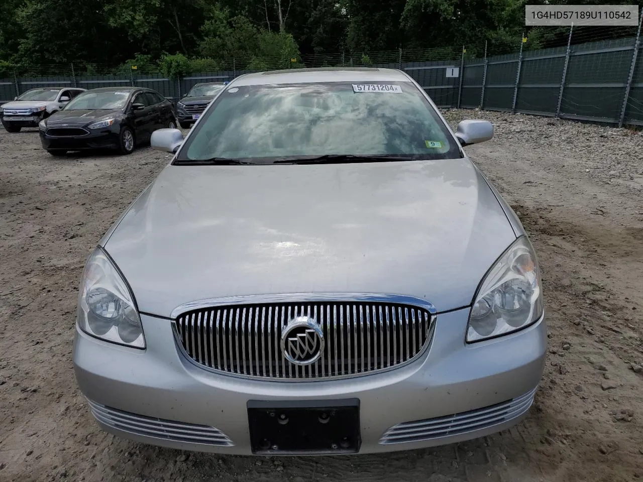 2009 Buick Lucerne Cxl VIN: 1G4HD57189U110542 Lot: 57731204