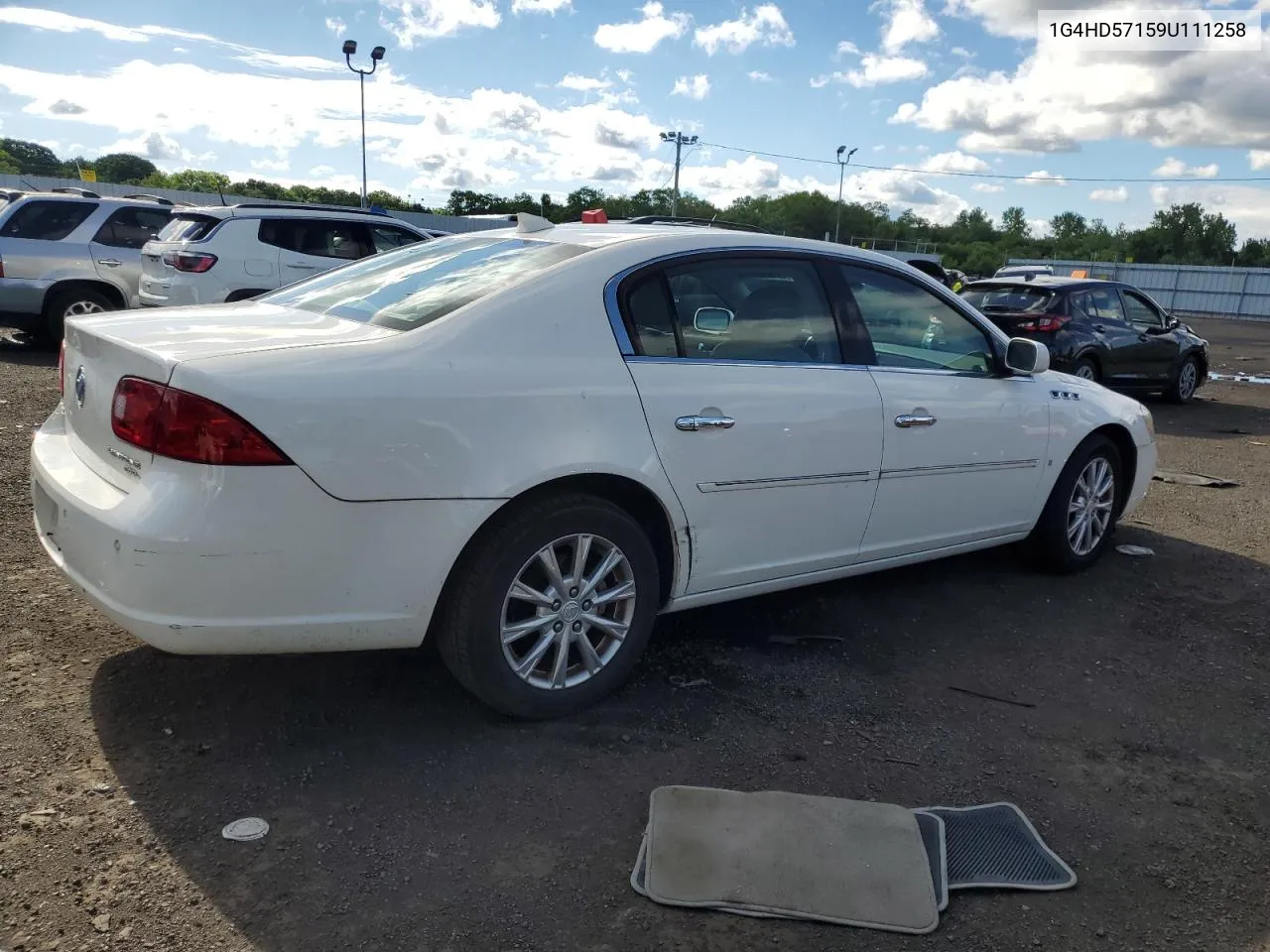 2009 Buick Lucerne Cxl VIN: 1G4HD57159U111258 Lot: 57956554