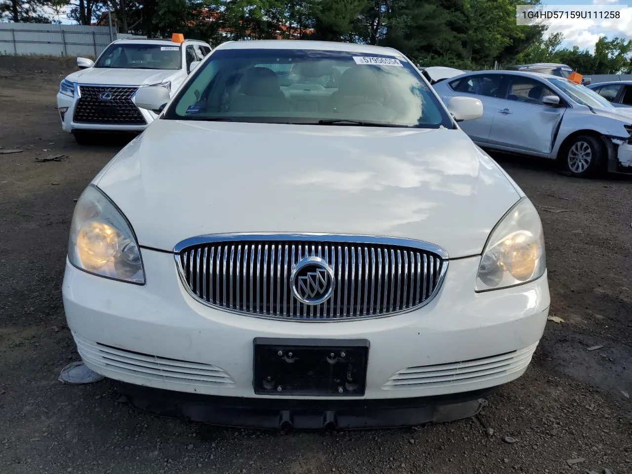 2009 Buick Lucerne Cxl VIN: 1G4HD57159U111258 Lot: 57956554