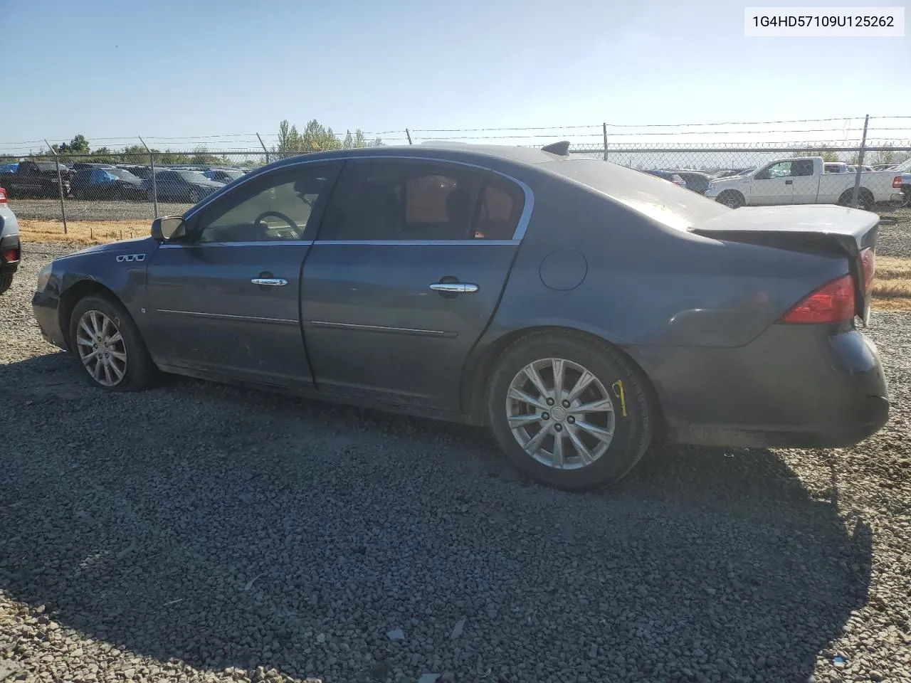 2009 Buick Lucerne Cxl VIN: 1G4HD57109U125262 Lot: 58016434