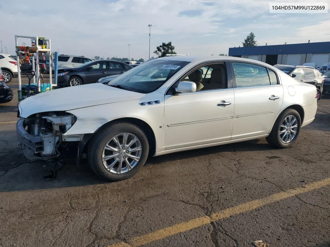 2009 Buick Lucerne Cxl VIN: 1G4HD57M99U122869 Lot: 59061514