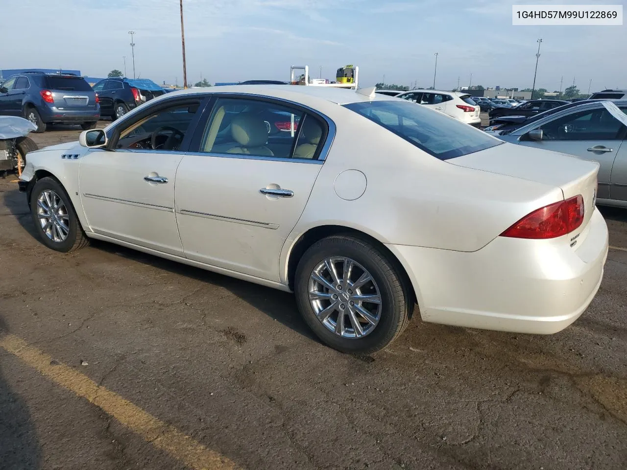 2009 Buick Lucerne Cxl VIN: 1G4HD57M99U122869 Lot: 59061514