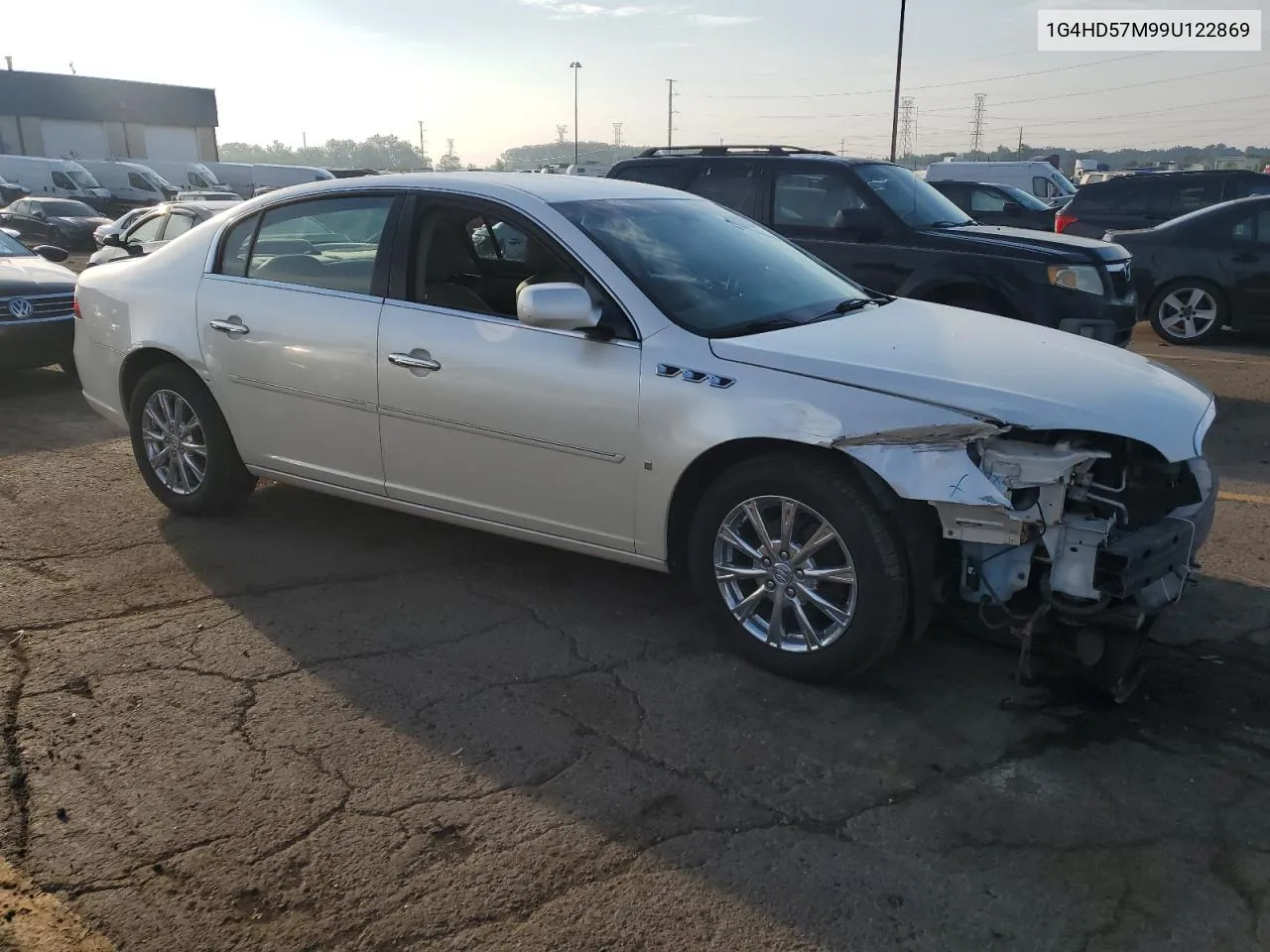 2009 Buick Lucerne Cxl VIN: 1G4HD57M99U122869 Lot: 59061514