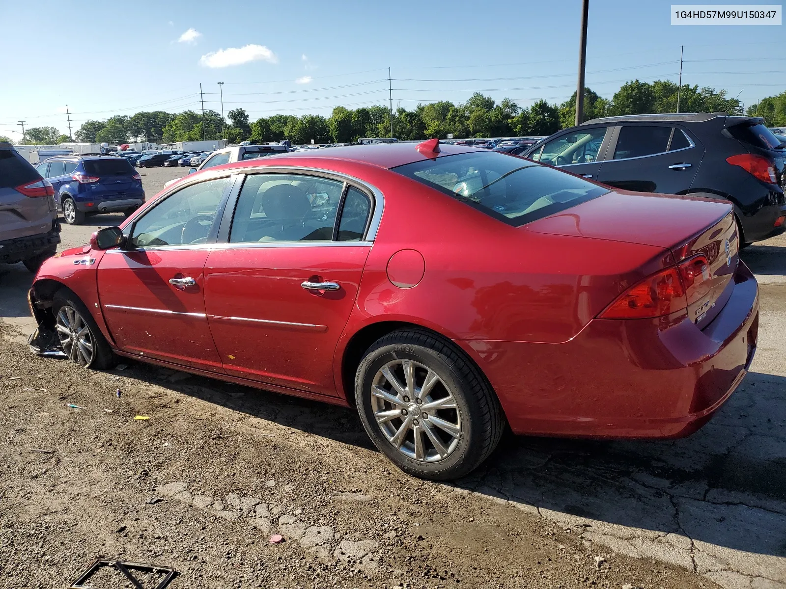 2009 Buick Lucerne Cxl VIN: 1G4HD57M99U150347 Lot: 59890554