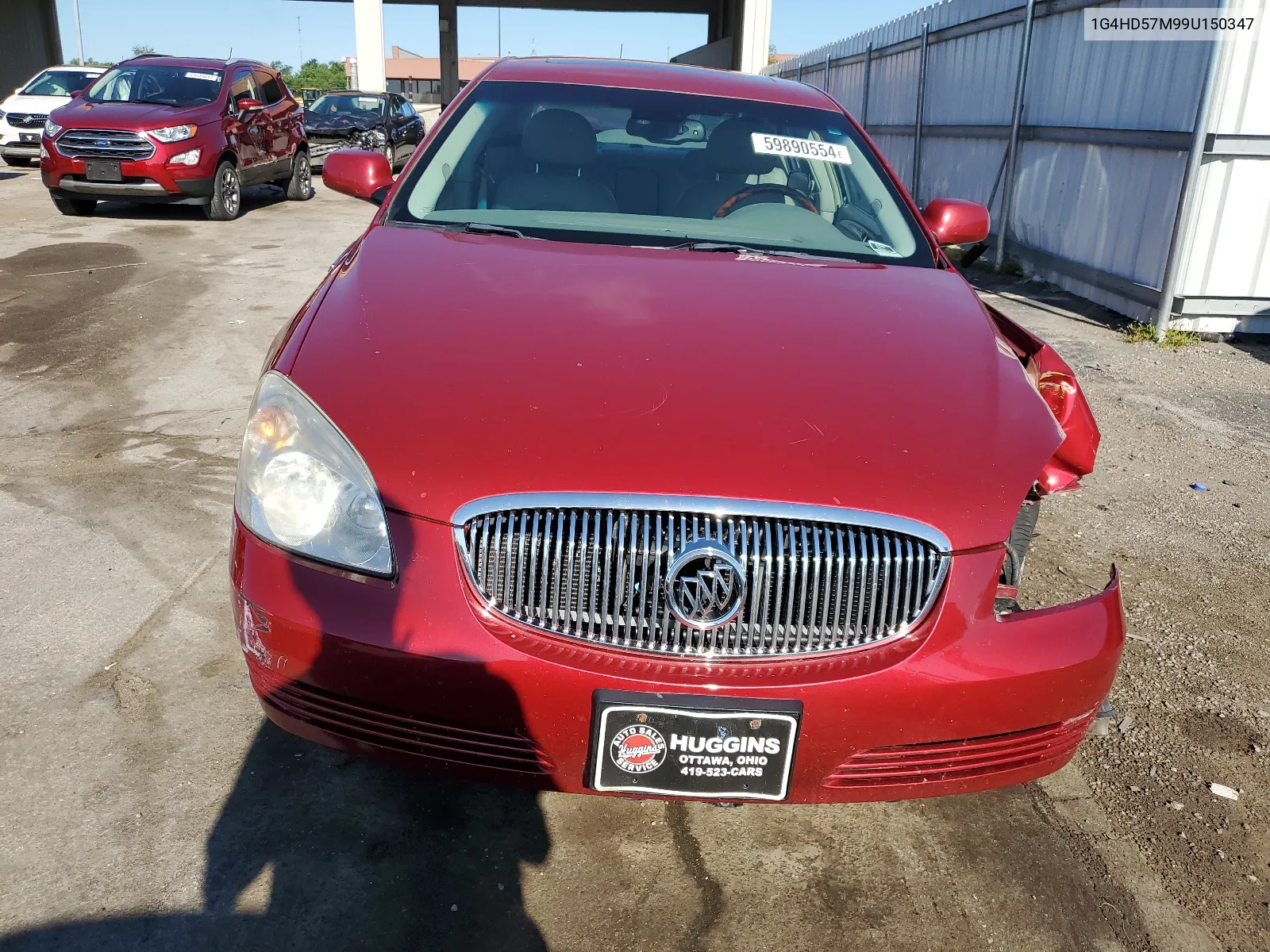 2009 Buick Lucerne Cxl VIN: 1G4HD57M99U150347 Lot: 59890554