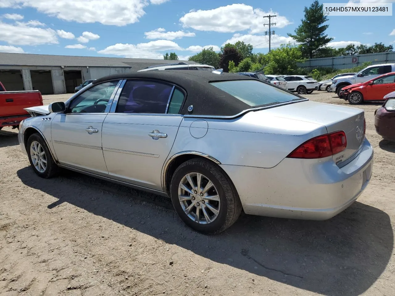 2009 Buick Lucerne Cxl VIN: 1G4HD57MX9U123481 Lot: 60439884