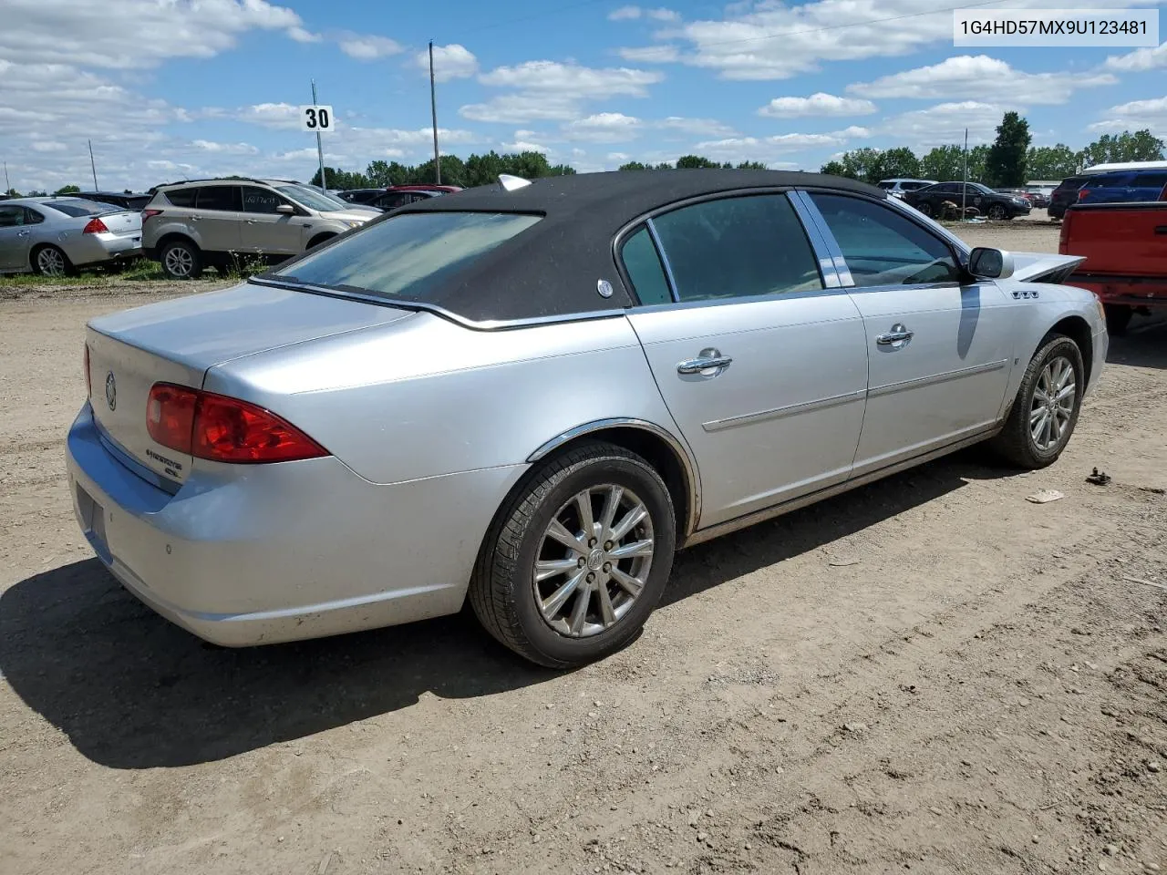 2009 Buick Lucerne Cxl VIN: 1G4HD57MX9U123481 Lot: 60439884