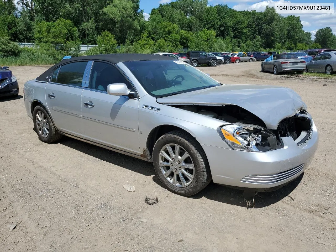 2009 Buick Lucerne Cxl VIN: 1G4HD57MX9U123481 Lot: 60439884