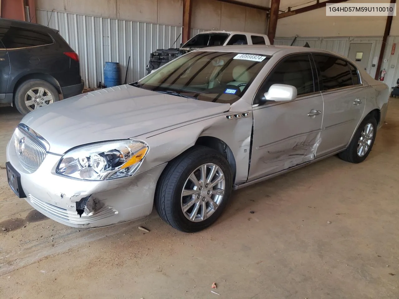 2009 Buick Lucerne Cxl VIN: 1G4HD57M59U110010 Lot: 60956924