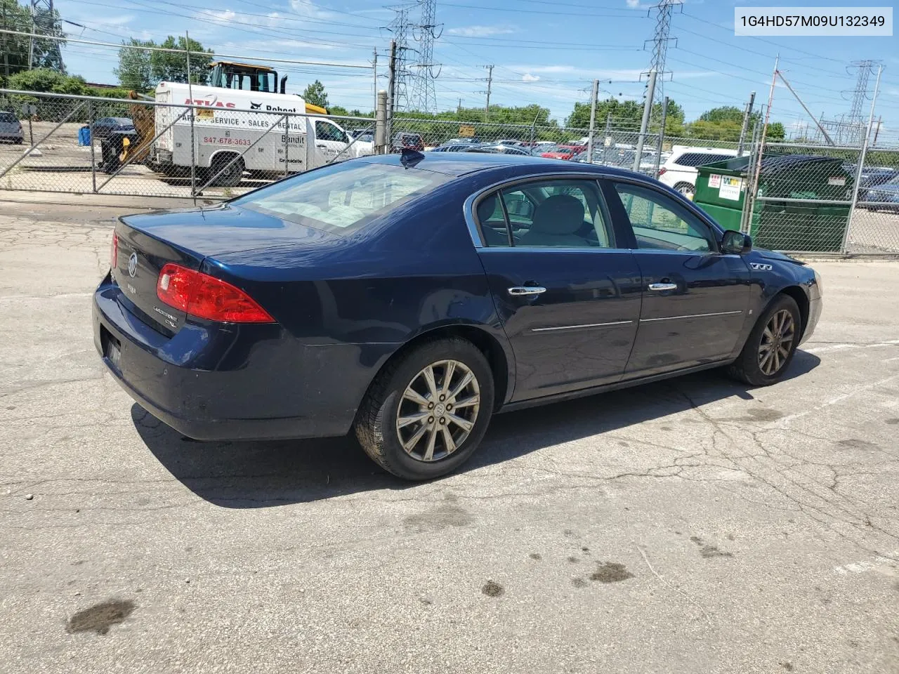 2009 Buick Lucerne Cxl VIN: 1G4HD57M09U132349 Lot: 61252034