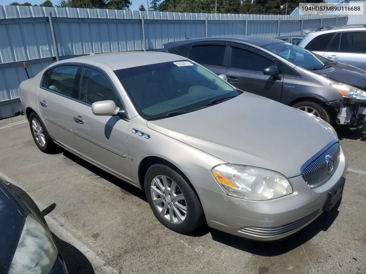 1G4HD57M89U116688 2009 Buick Lucerne Cxl