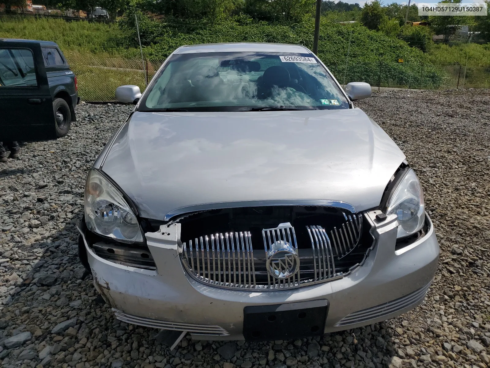 2009 Buick Lucerne Cxl VIN: 1G4HD57129U150387 Lot: 62693584