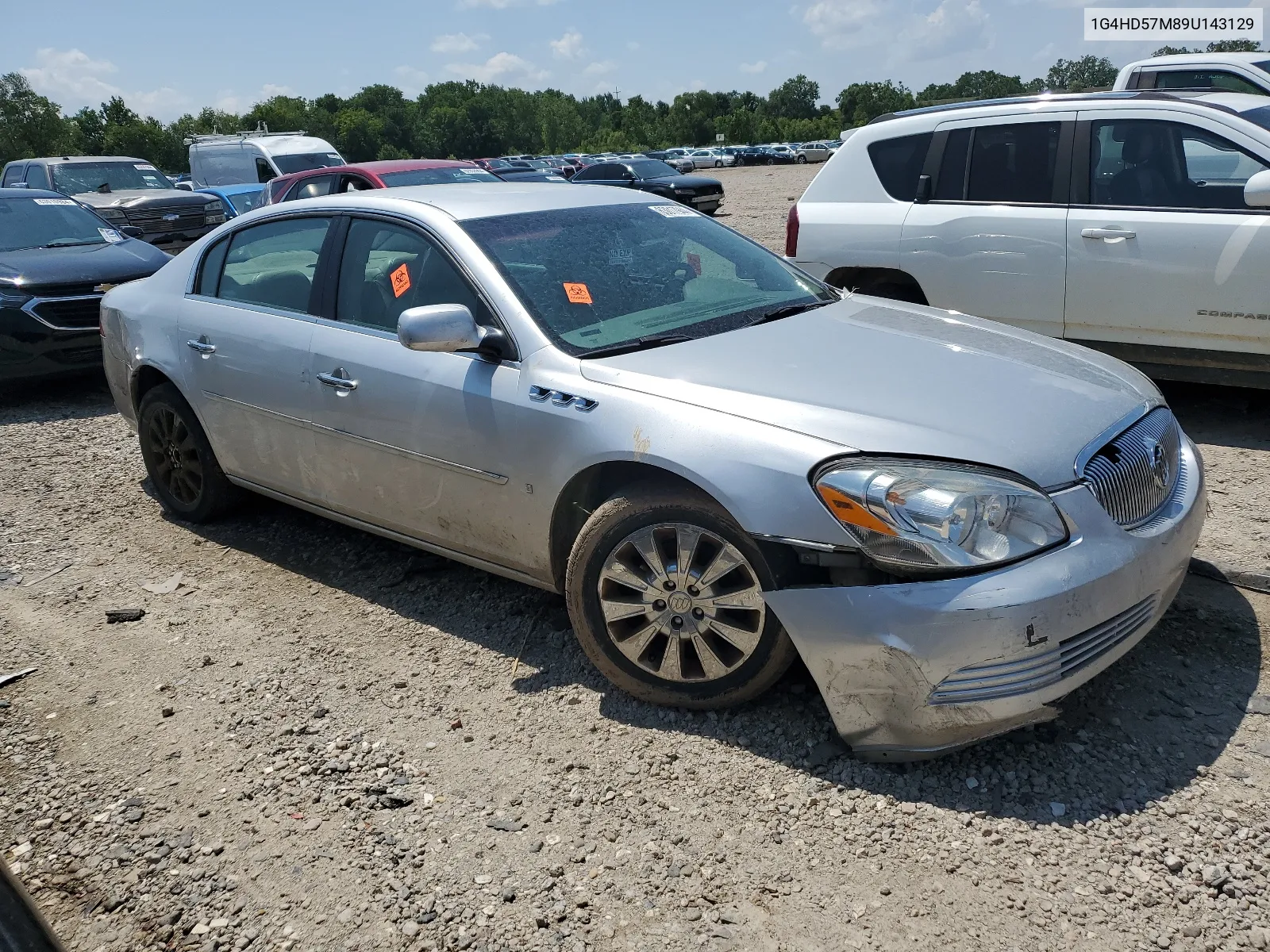 2009 Buick Lucerne Cxl VIN: 1G4HD57M89U143129 Lot: 63017944