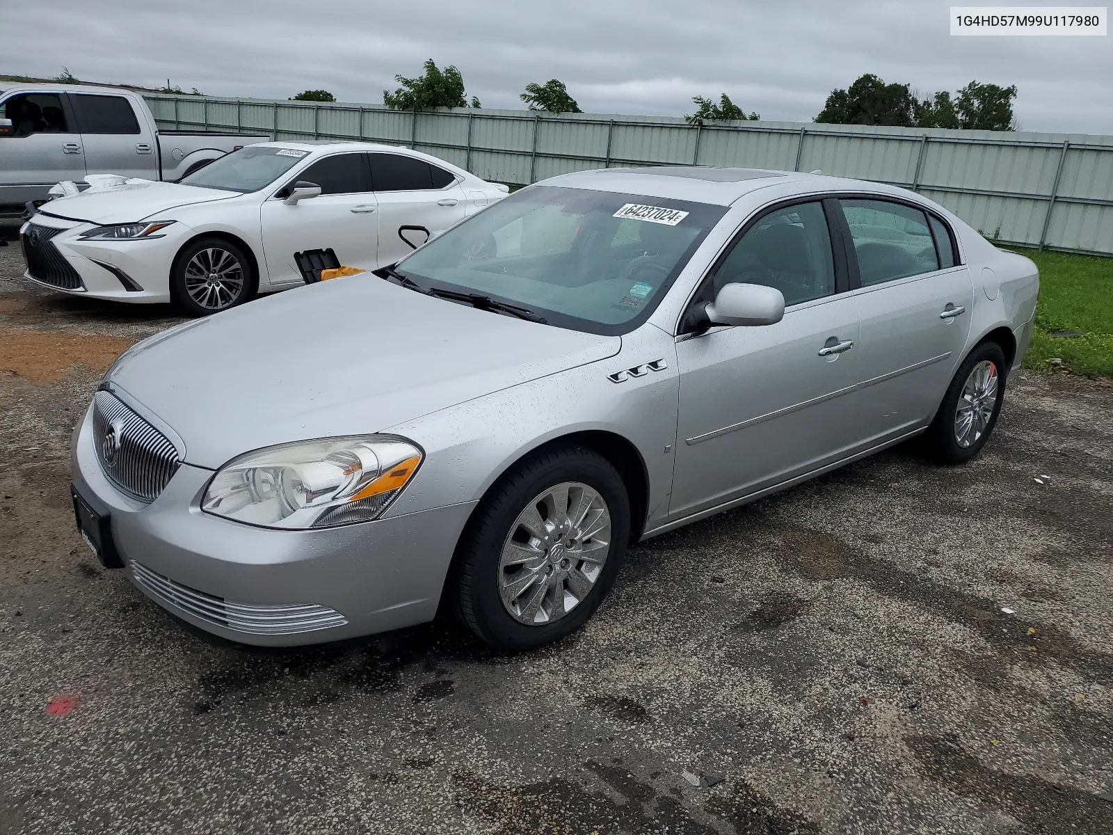 2009 Buick Lucerne Cxl VIN: 1G4HD57M99U117980 Lot: 64237024