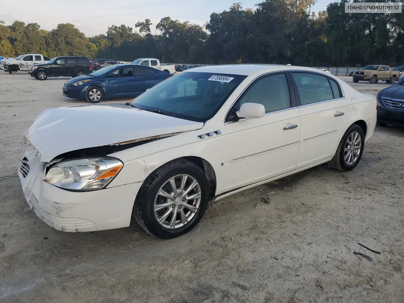 2009 Buick Lucerne Cxl VIN: 1G4HD57M39U109132 Lot: 67696984