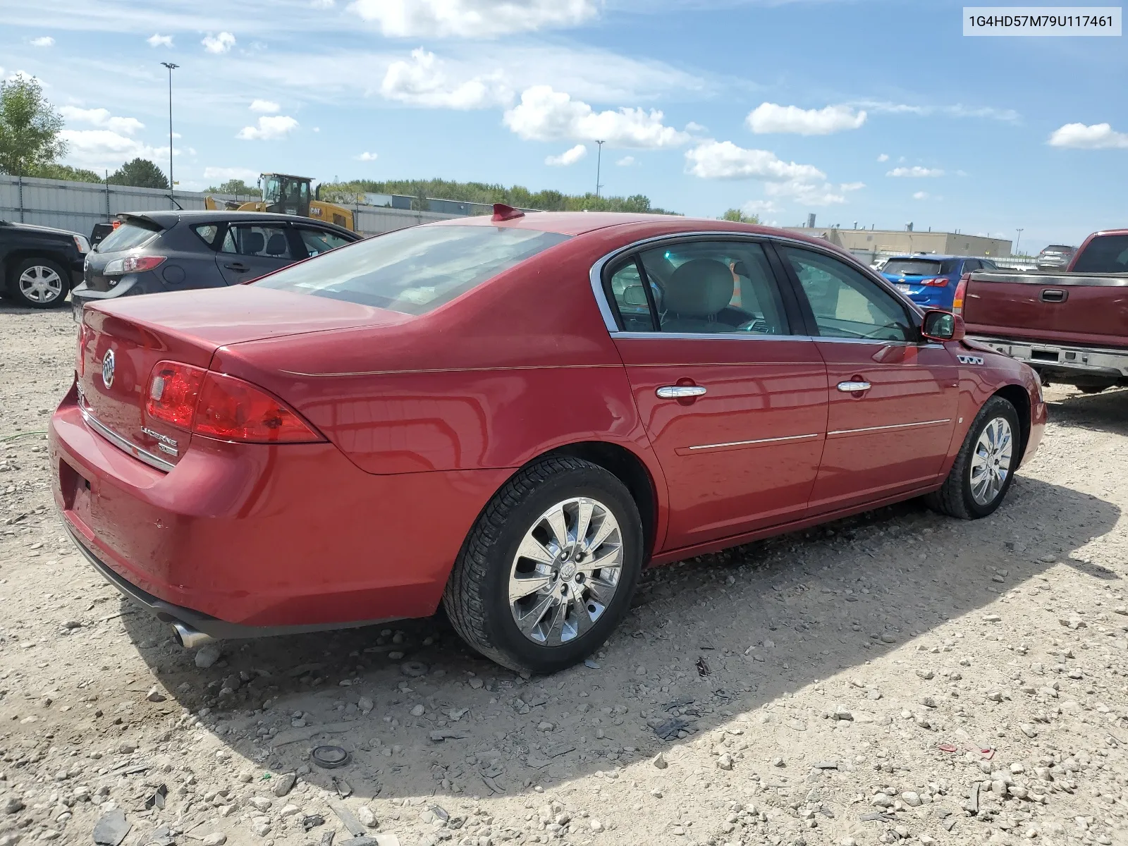 2009 Buick Lucerne Cxl VIN: 1G4HD57M79U117461 Lot: 67993564