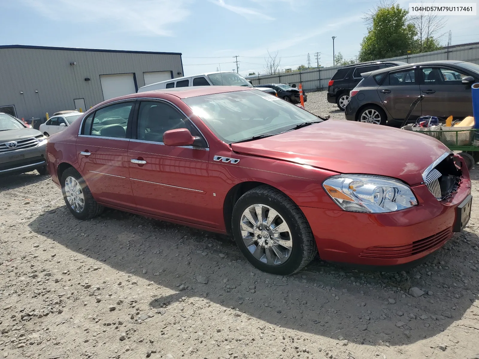 2009 Buick Lucerne Cxl VIN: 1G4HD57M79U117461 Lot: 67993564