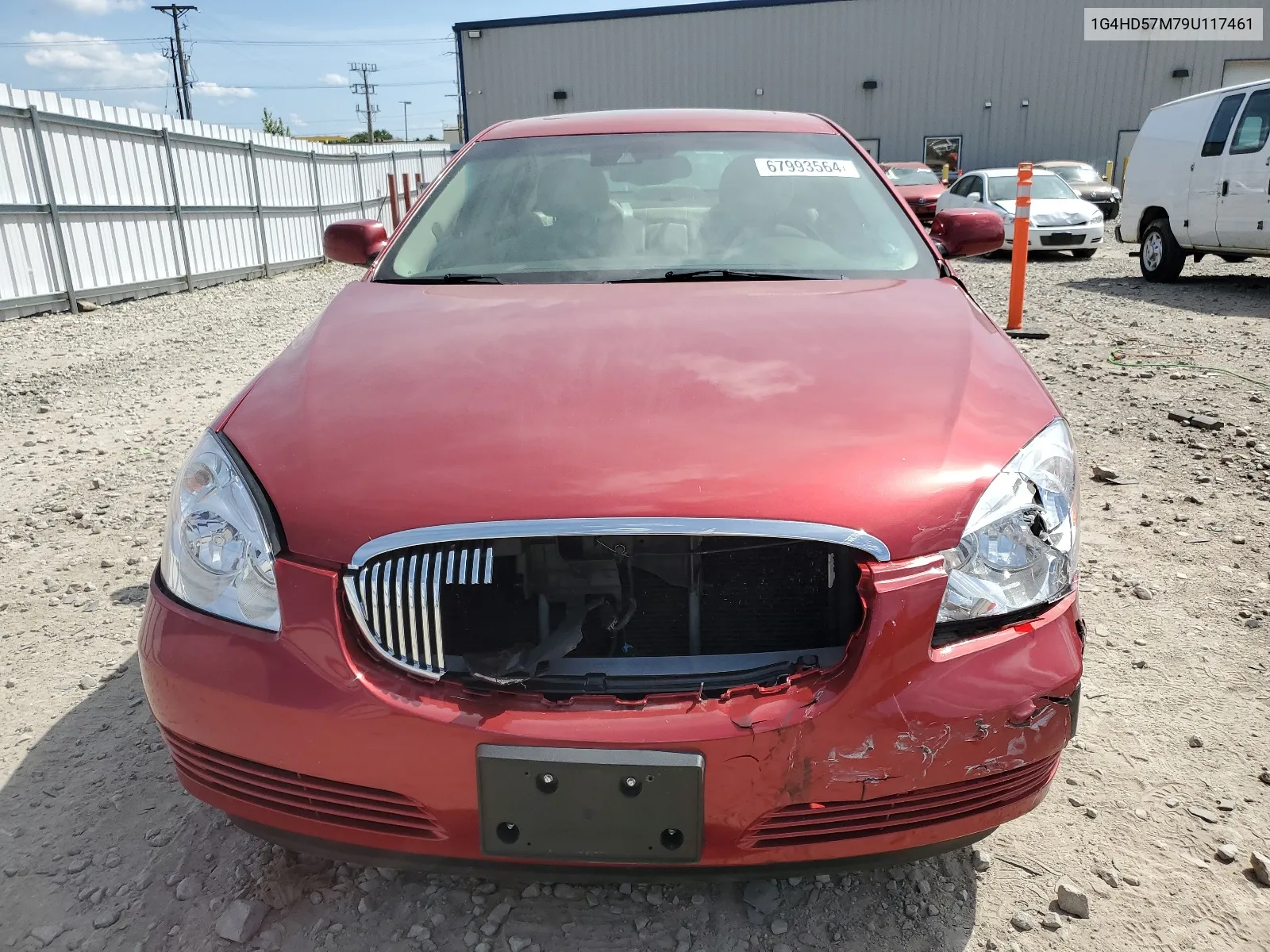 2009 Buick Lucerne Cxl VIN: 1G4HD57M79U117461 Lot: 67993564