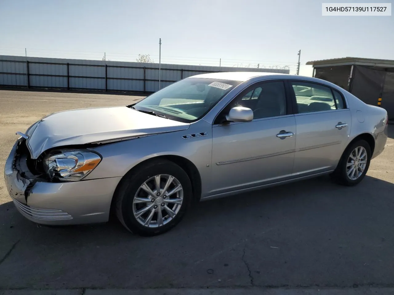 2009 Buick Lucerne Cxl VIN: 1G4HD57139U117527 Lot: 68555884