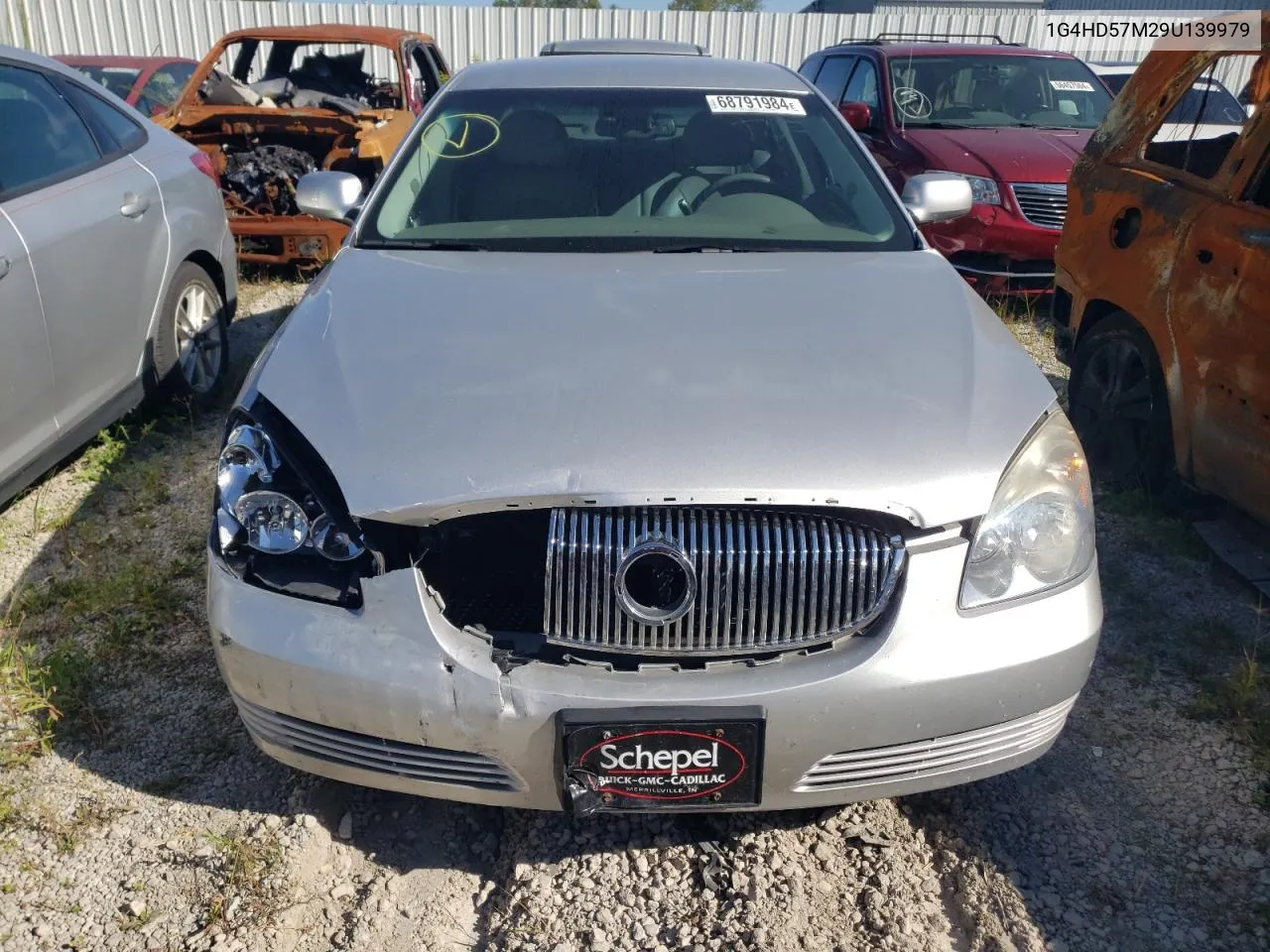 2009 Buick Lucerne Cxl VIN: 1G4HD57M29U139979 Lot: 68791984