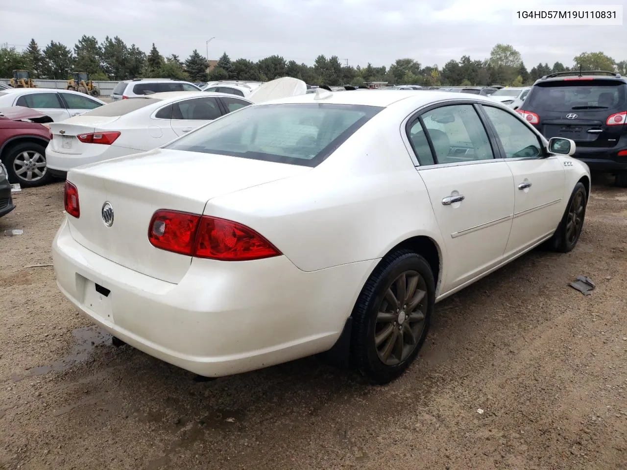 2009 Buick Lucerne Cxl VIN: 1G4HD57M19U110831 Lot: 70530423