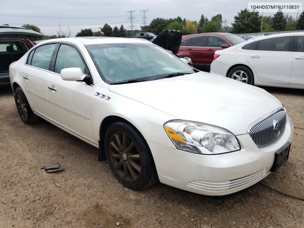 2009 Buick Lucerne Cxl VIN: 1G4HD57M19U110831 Lot: 70530423